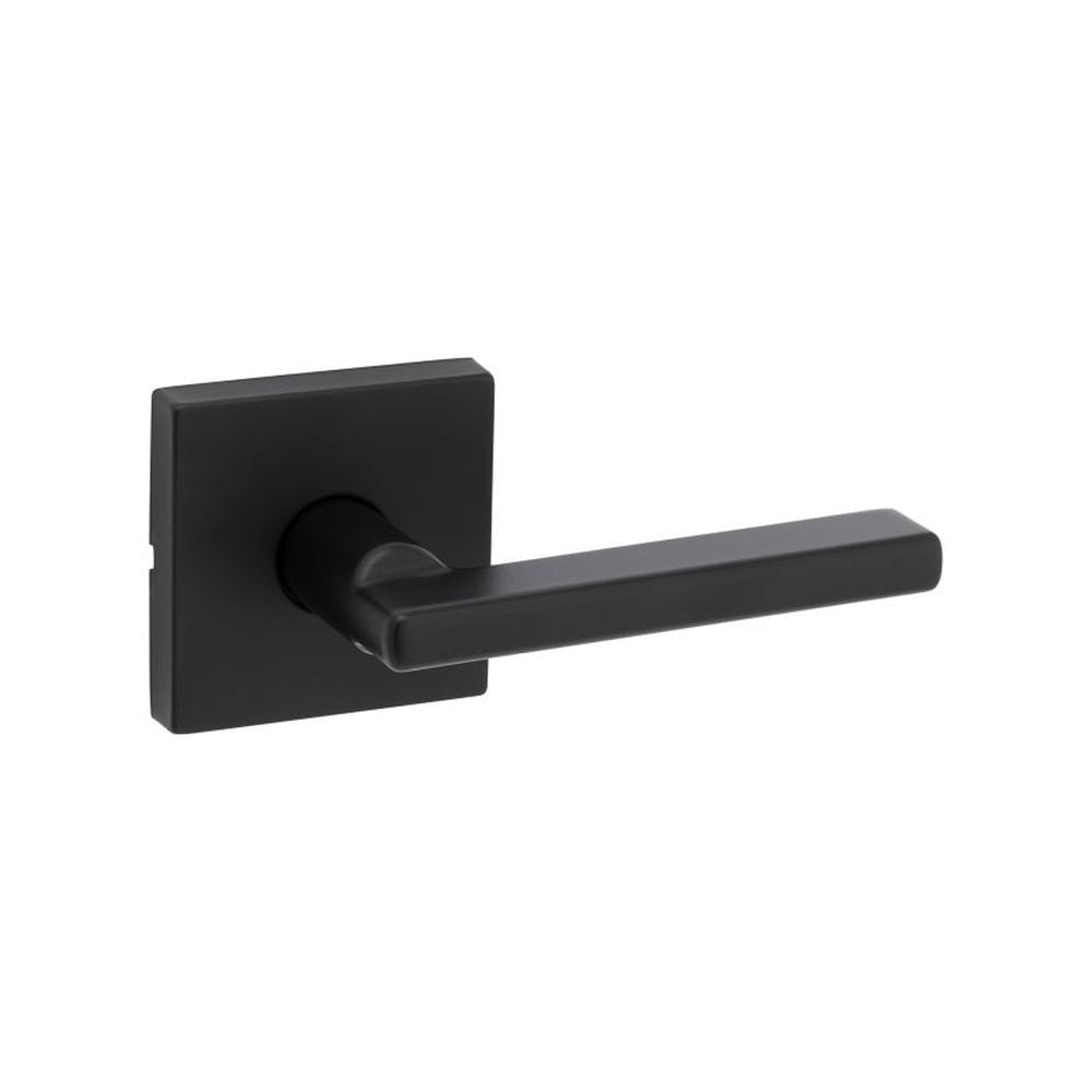 KWIKSET Kwikset 720HFLSQT-514.FD Halifax Lever Passage Lock Matte Black