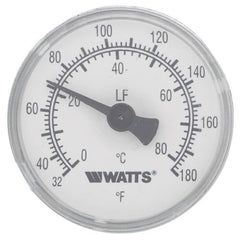 WATTS Watts W-0121666 Bimetal Thermometer 1.5 in Dial Lead Free