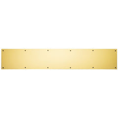 IVES Ives 84003630 Kick Plate Bright Brass 6 X 30 Inches