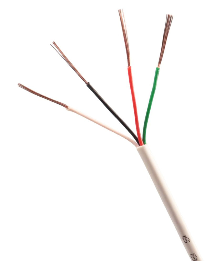 LIONBEAM Lionbeam lb-w224sw 22/4 Str Cmr Cable White 1000 Ft