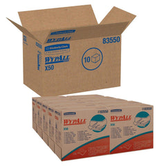 WypAll 83550 X50 Pop-Up Box Wipes White 176 Sheets