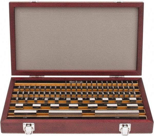 MITUTOYO Mitutoyo 516-902-26 Gage Block Set 81 Pc Steel