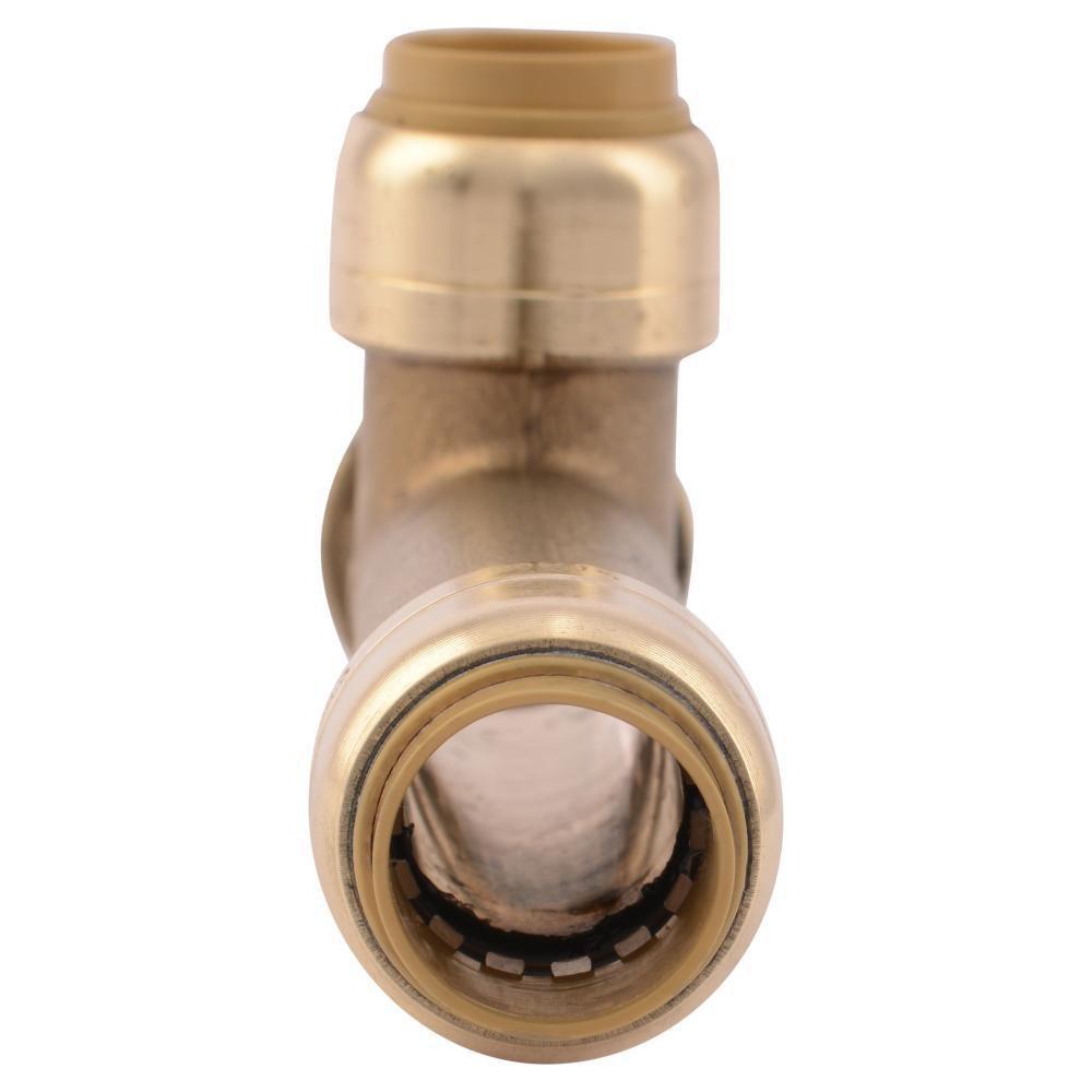 SHARKBITE SharkBite U3362LF Push Brass Tee 1/2 inch x 1/2 inch x 1/2 inch