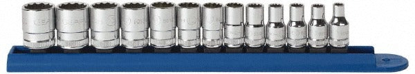 GEARWRENCH Gearwrench 80306 13 Pc 1/4 in Drive Metric Socket Set