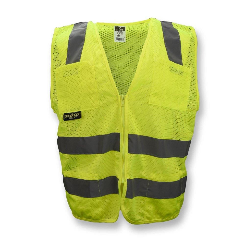 RADIANS Radians SV8GMM Standard Class 2 Mesh Safety Vest Medium (RSV8GMMLGDSI)