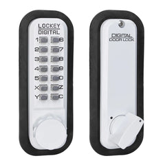 LOCKEY Lockey 2210WH Mechanical Keyless Deadbolt White