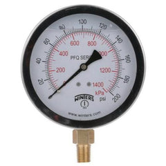 WINTERS INSTRUMENTS Winters Instruments PFQ805 Stainless steel liquid-filled gauge (2-1/2 inches dial)