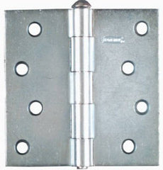 NATIONAL HARDWARE National Mfg N195-677 4x4 Zinc Broad Hinge with Screws