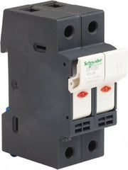 SCHNEIDER ELECTRIC Schneider Electric DF102V 2-pole Din Rail Fuse Holder 600V 32A