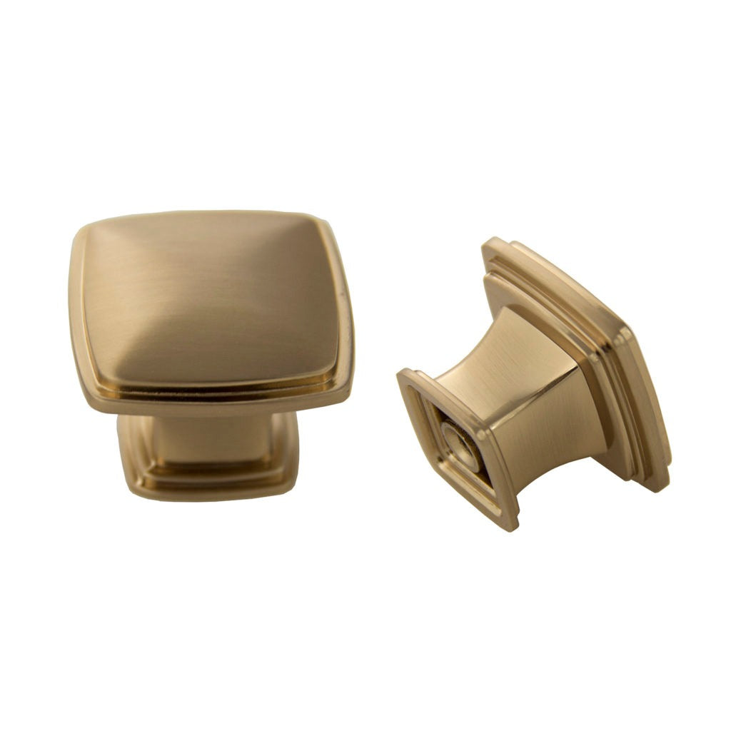 PRIDE INDUSTRIAL Pride Industrial K81091RG Square Cabinet Knob Rose Gold