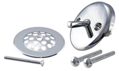 WESTBRASS Westbrass D92-62 Beehive Grid Tub Trim Grate with Trip Lever Faceplate 1 Pack