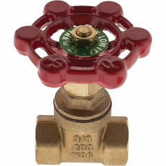 MUELLER INDUSTRIES Mueller Industries 19066 Bronze Gate Valve 3/8 in Fnpt