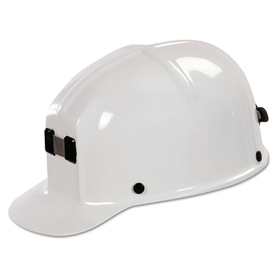 MSA SAFTEY MSA 475336 Comfo-Cap Safety Hard Hat with Fas-Trac III Ratchet Suspension | Standard Size, White