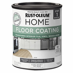 RUST-OLEUM Rust-oleum 358876 Floor Coating Base Coat Ultra White Qt
