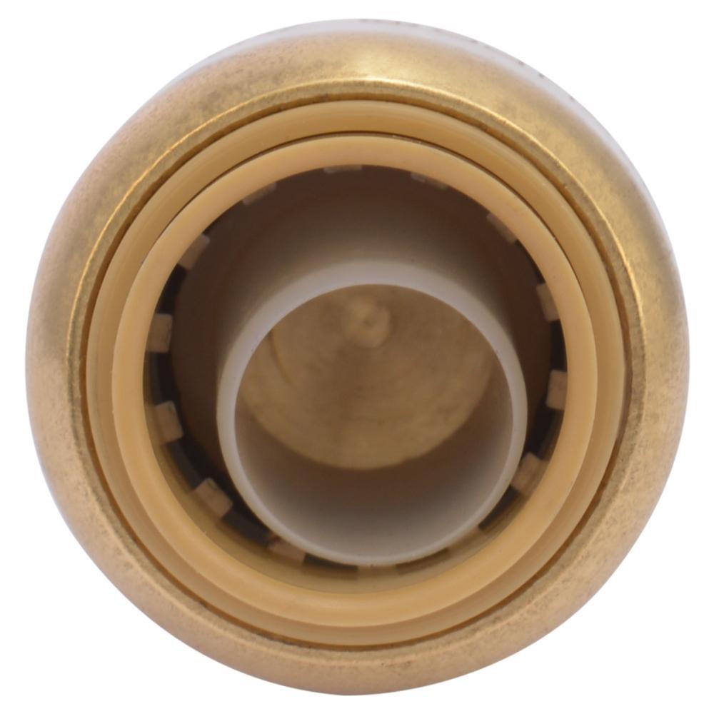 SHARKBITE SharkBite U516 5/8 in. Push Brass Plug