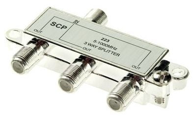 Generic / Unbranded Generic Unbranded 223 Catv Splitter 3 Way 1 Ghz