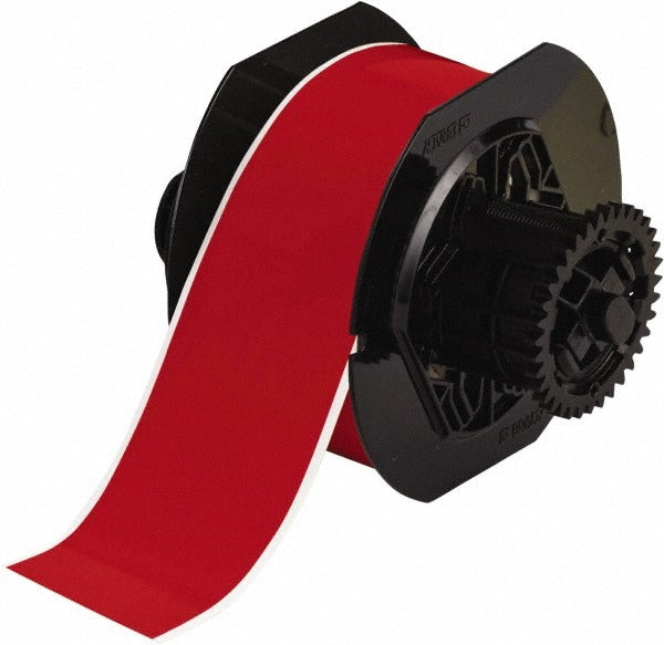 BRADY Brady 142024 Red Vinyl Tape 2.25 in X 100 Ft Label Printers