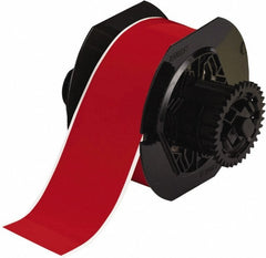 BRADY Brady 142024 Red Vinyl Tape 2.25 in X 100 Ft Label Printers