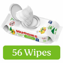 KIMBERLY-CLARK Kimberly-Clark KCC31803CT Huggies Natural Care Sensitive Baby Wipes 8 / Carton KCC31803CT