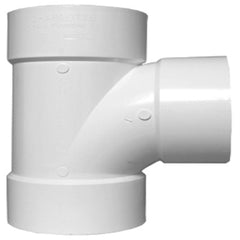 CHARLOTTE PIPE Charlotte Pipe Foundry Pvc 00400 1400HA 4in Dwv Sch 40 Tee