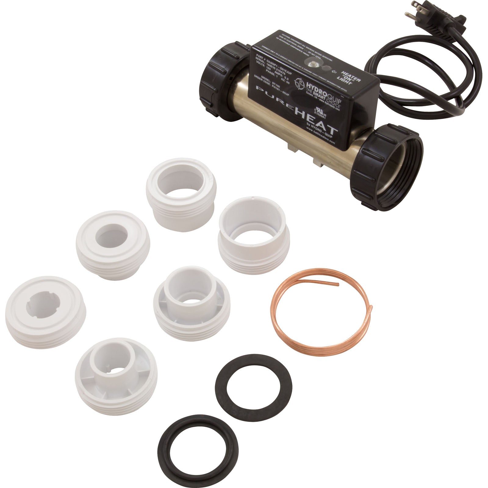 HYDROQUIP PH101-65UP POOL HEATER ELEMENTS