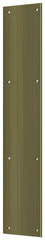 DELTANA Deltana PP3520U5 Push Plate 3.5x20 Antique Brass