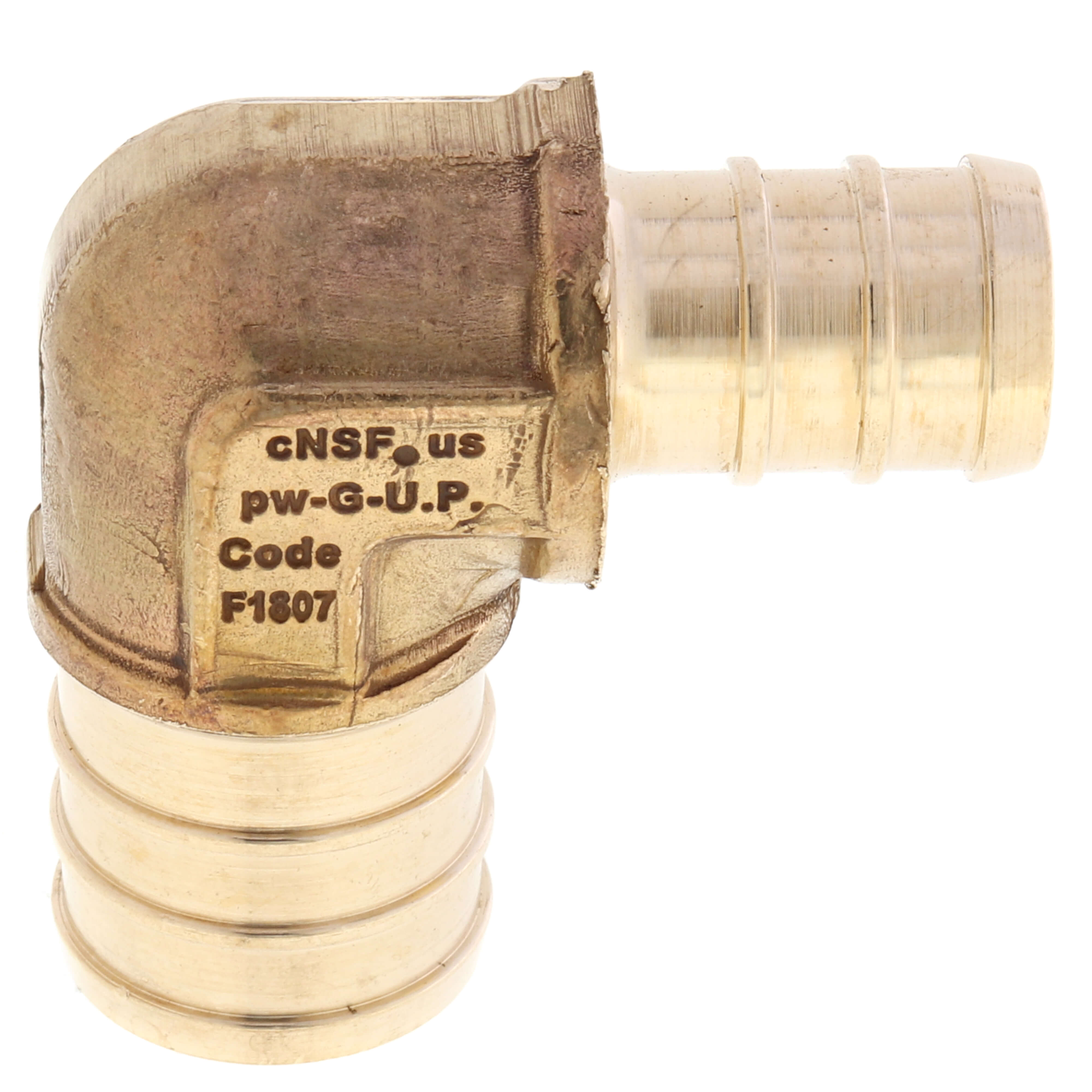 VIEGA Viega 46243 PureFlow 90 DEG ELBOW 1/2 X 3/4IN