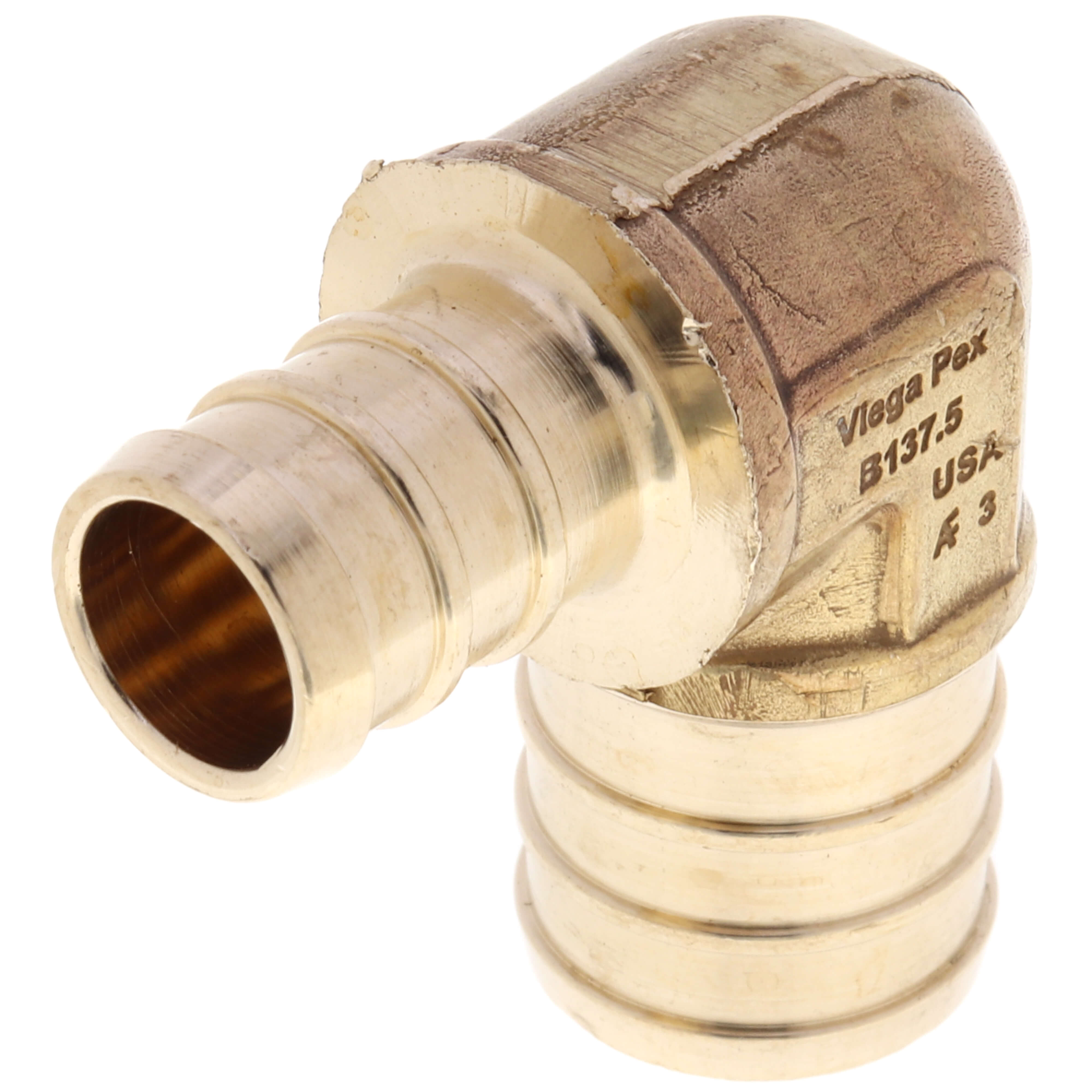 VIEGA Viega 46243 PureFlow 90 DEG ELBOW 1/2 X 3/4IN