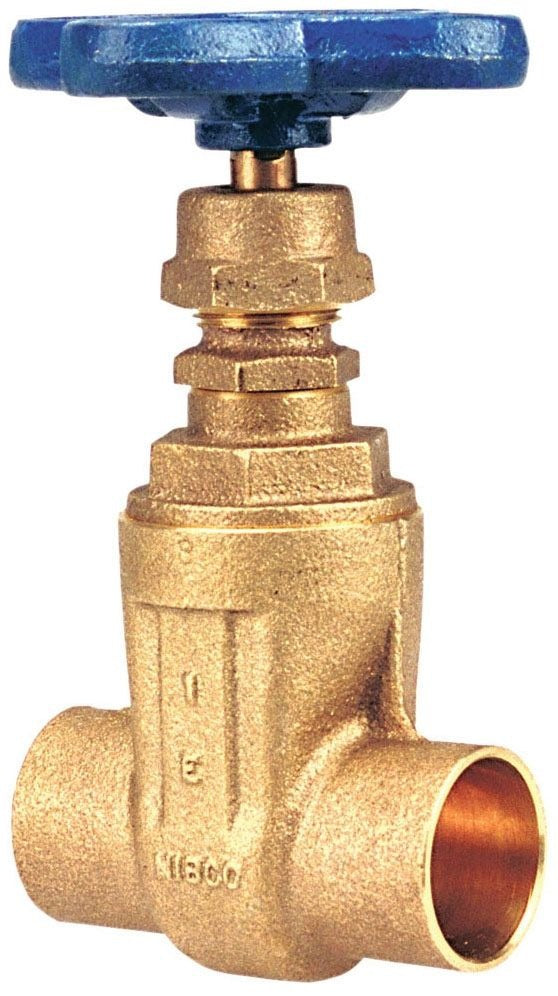 NIBCO Nibco NJ0J00F Gate Valve 3 in Solder 125 Lb Bronze