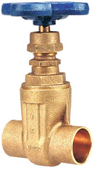 NIBCO Nibco NJ0J00F Gate Valve 3 in Solder 125 Lb Bronze