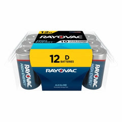 RAYOVAC Rayovac 813-12PPK D Alkaline Battery 12 Pack