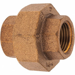 MERIT BRASS Merit Brass XB187-08 Brass Pipe Union 1/2 in Fbspt Class 125