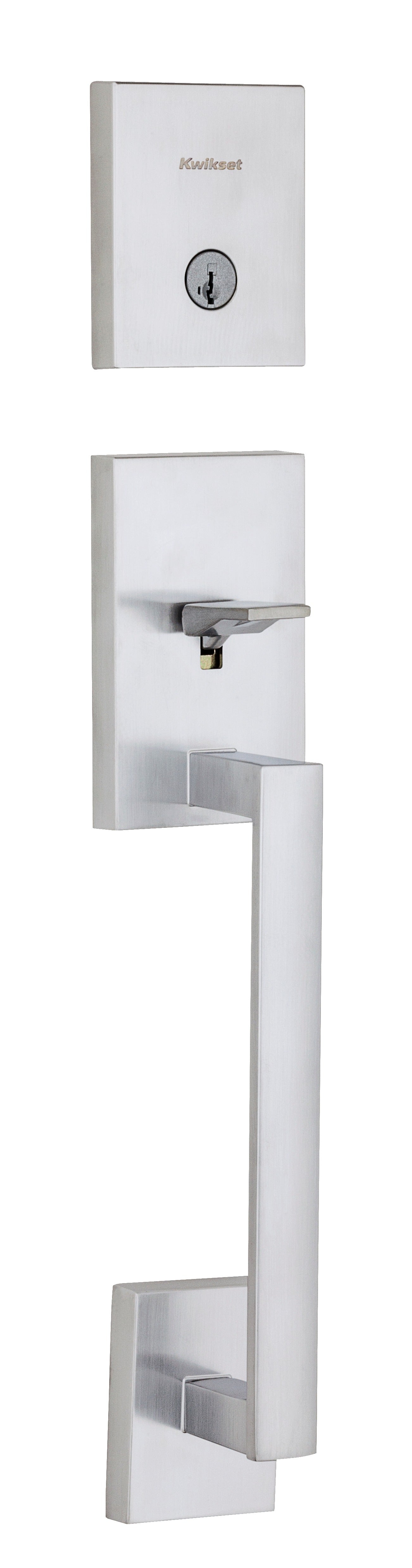 KWIKSET Kwikset 818SCELIP-26DS.STRKP Exterior Handleset Satin Chrome