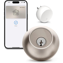 LEVEL Level C-F12U-S1 Smart Deadbolt Wifi Bluetooth Satin Nickel