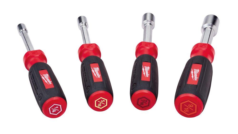 MILWAUKEE Milwaukee 48-22-2404 4PC SAE Nut Driver Set
