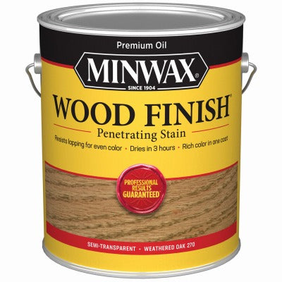 MINWAX Minwax 71097 Weathered Oak Wood Finish 1 Gallon 250 Voc