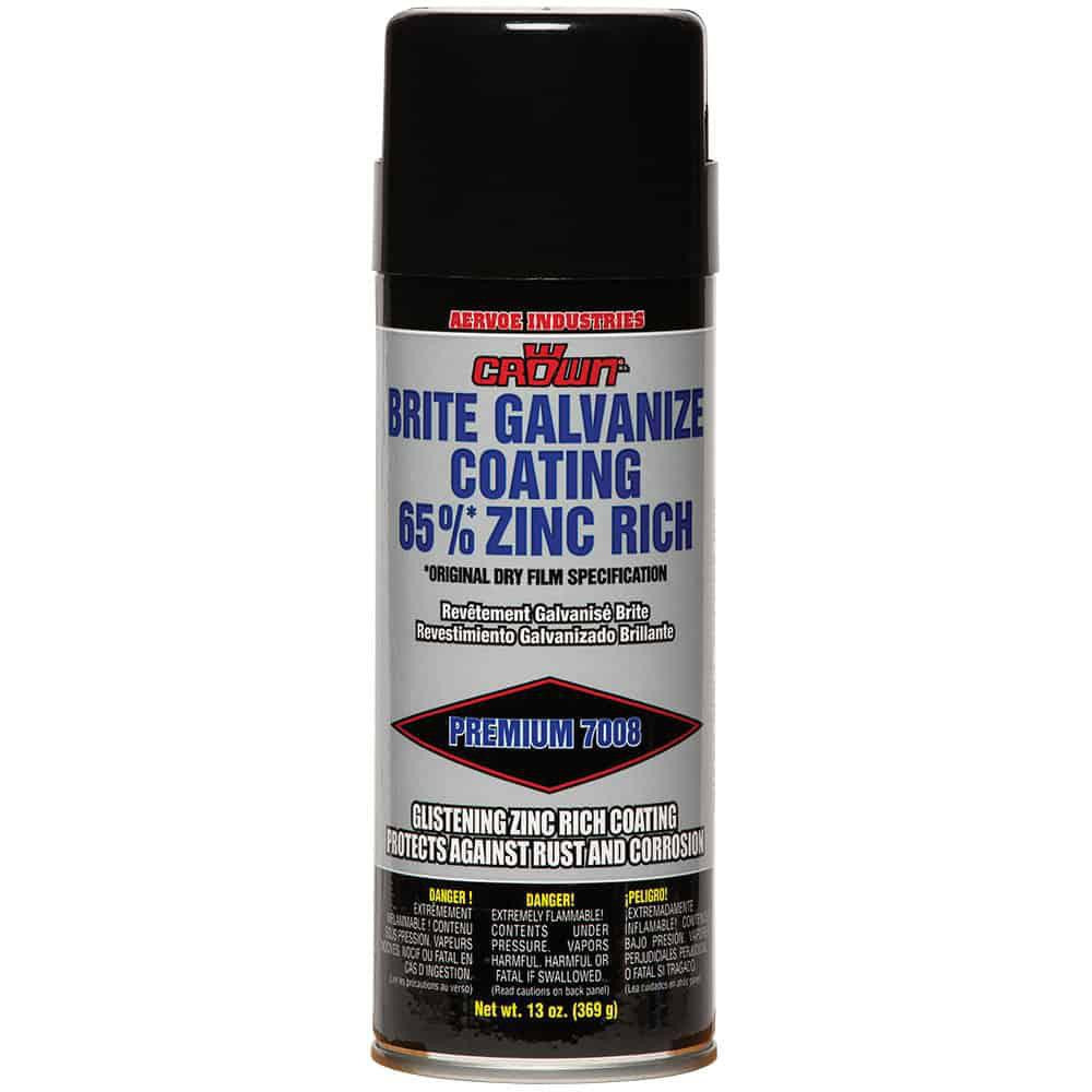 CROWN BOILER Crown 7008 Zinc Cold Galvanizing Compound 16 Oz Aerosol