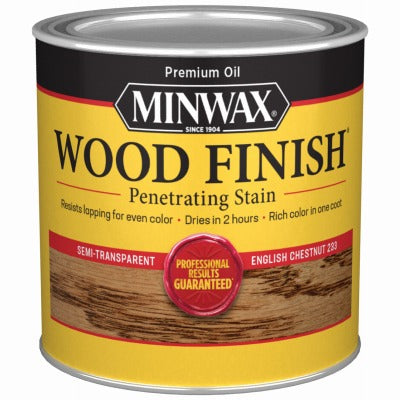 MINWAX Minwax 223304444 Wood Finish Stain English Chestnut