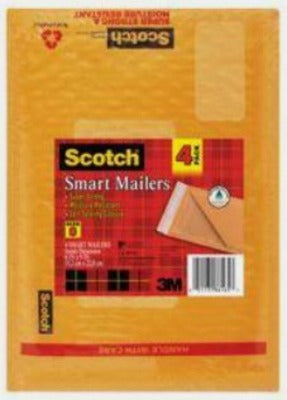 3M 3M Company 8913-4 Poly Bubble Mailer 6x9.25 in Size 0 4-pack