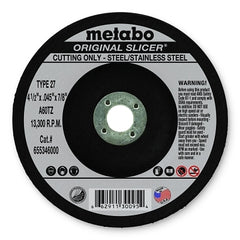 METABO 655346000 GRINDING & CUT OFF WHEELS