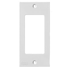 HUBBELL Hubbell Premise Wiring KP26W 1-gang Keystone Faceplate