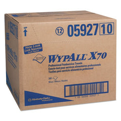 KIMBERLY-CLARK Kimberly-Clark KCC05927 Wypall Critical Clean High Capacity Heavy Duty Foodservice Cloths 12.5 x 23.5 in (300/Carton)