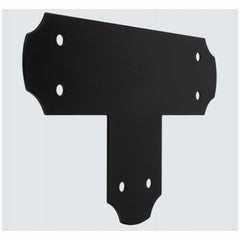 NATIONAL HARDWARE National Mfg N800-013 T Strap 5x11.25 in Black Pack of 3