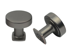 PRIDE INDUSTRIAL Pride Industrial K1218DP Manhattan Cabinet Knob Dark Pewter