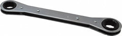 LANG Lang RB-2022M Box End Wrench 5/8 X 11/16 in 12 Pt Ratcheting