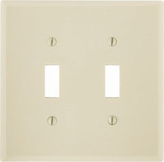 LEVITON Leviton Mfg Co 001-86109-000 Oversized 2-gang Toggle Wall Plate