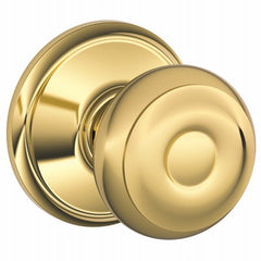 SCHLAGE Schlage Lock Co F10V Geo 605 Passage Lockset Bright Brass