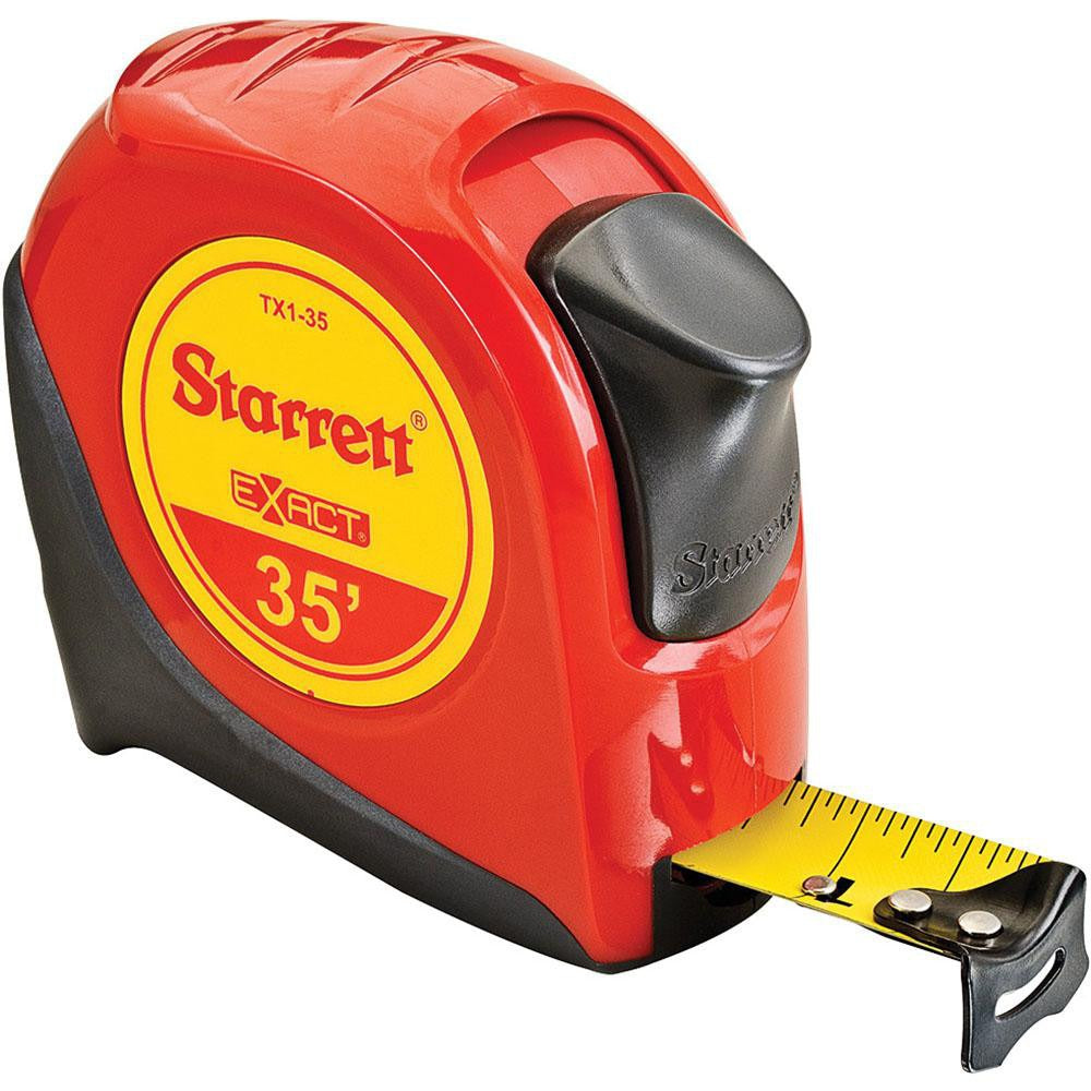 STARRETT Starrett 30658 Tape Measure 35 Foot 1 Inch Wide