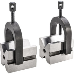 STARRETT Starrett 51312 V-block Set 1 in 90 Degree Hardened Steel