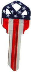 ILCO Kaba Ilco Corp KW1-US Flag Flag Key Blank Kwikset